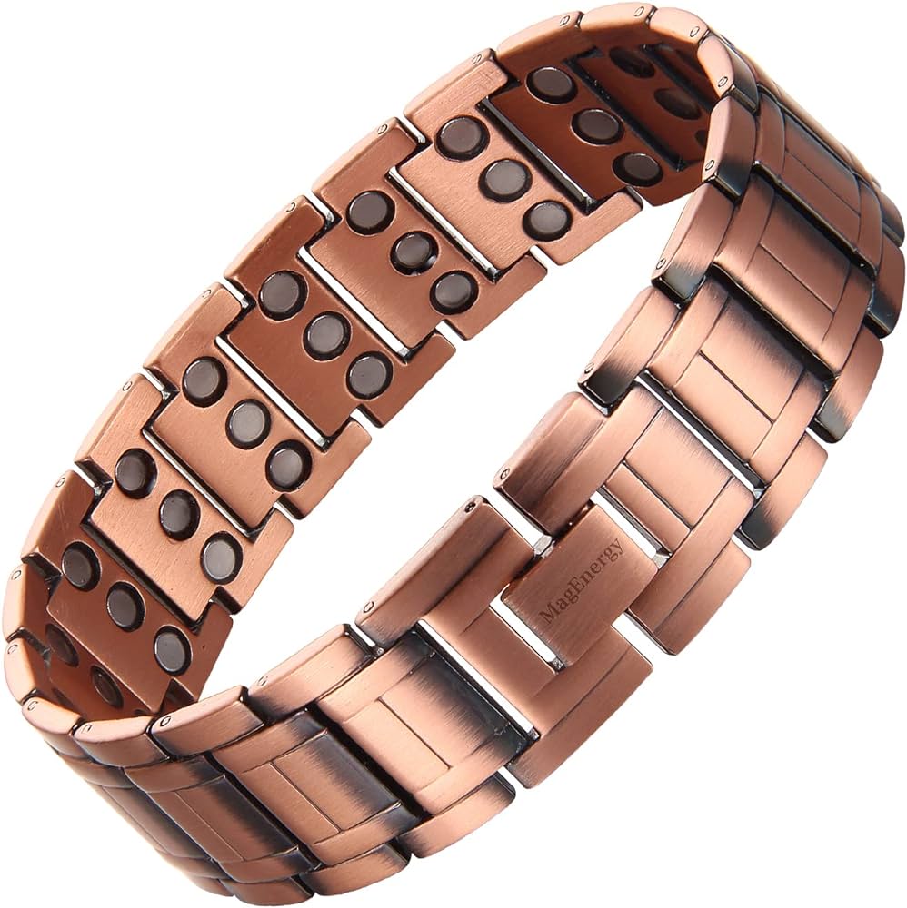 Copper bracelets for men can be a stylish and unique way for men to accessorize their outfits. Copper has been used in jewelry for centuries due to its warmth