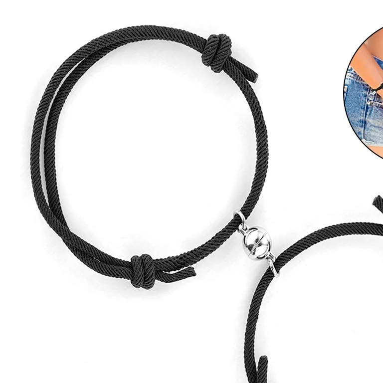 Couple bracelets magnetic, also known as magnetic couple bracelets, are a type of jewelry designed for couples to wear as a symbol of their relationship and connection.