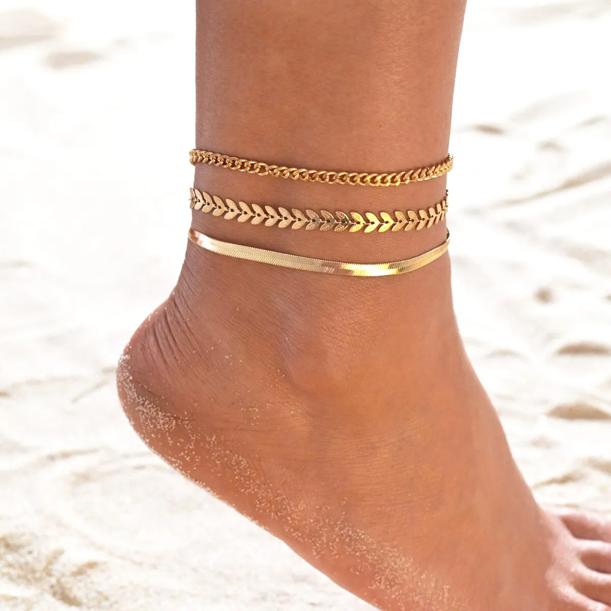 Gold ankle bracelets, also known as anklets, are versatile and timeless accessories that can add a touch of elegance and charm to any outfit.