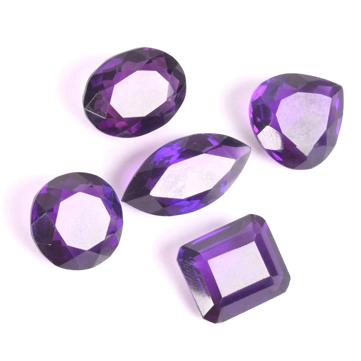 Violet gems exude a sense of elegance and mystique, making them a popular choice for jewelry lovers seeking a touch of sophistication in their accessories.