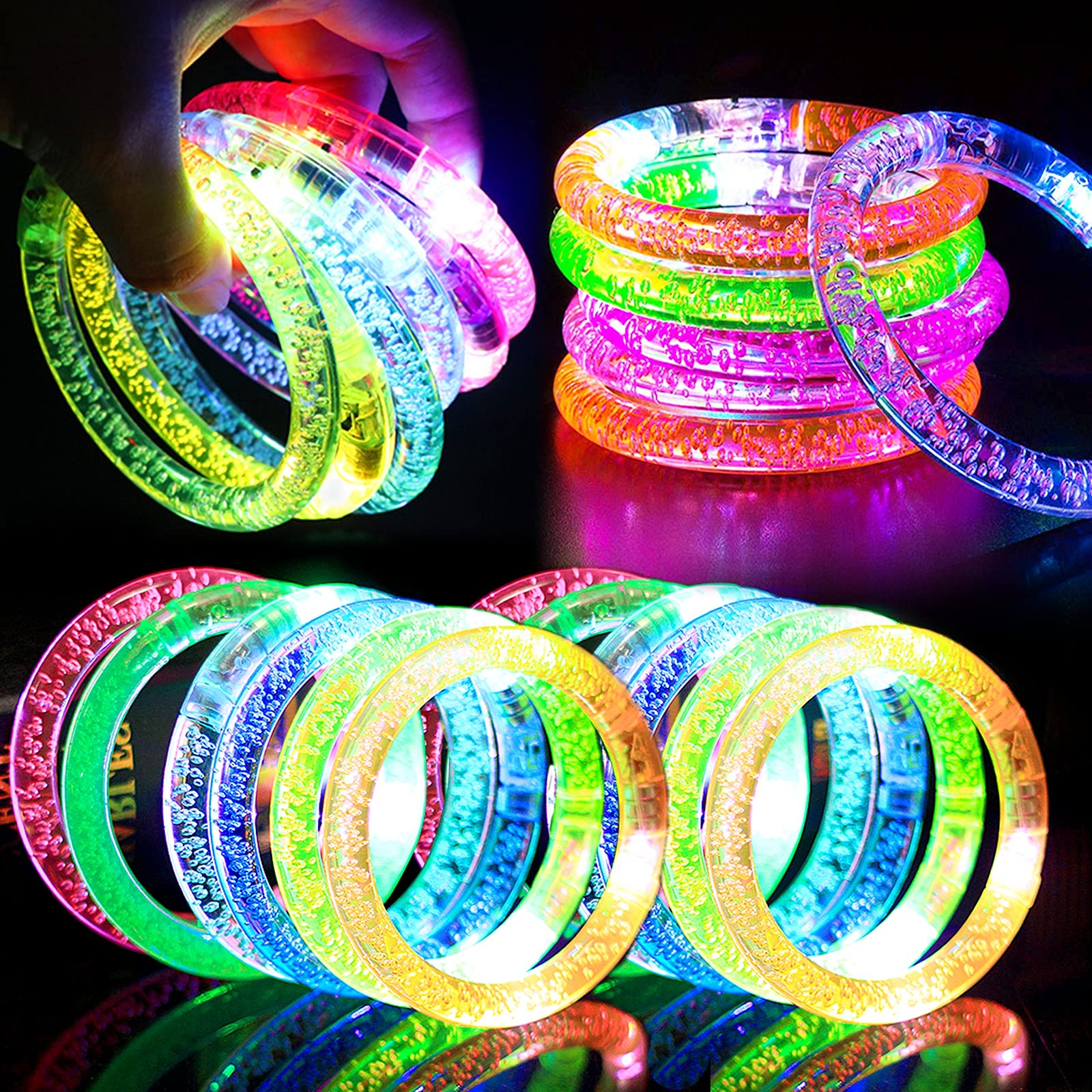 Eras tour light up bracelets, also known as LED (Light Emitting Diode) bracelets, have surged in popularity across various events