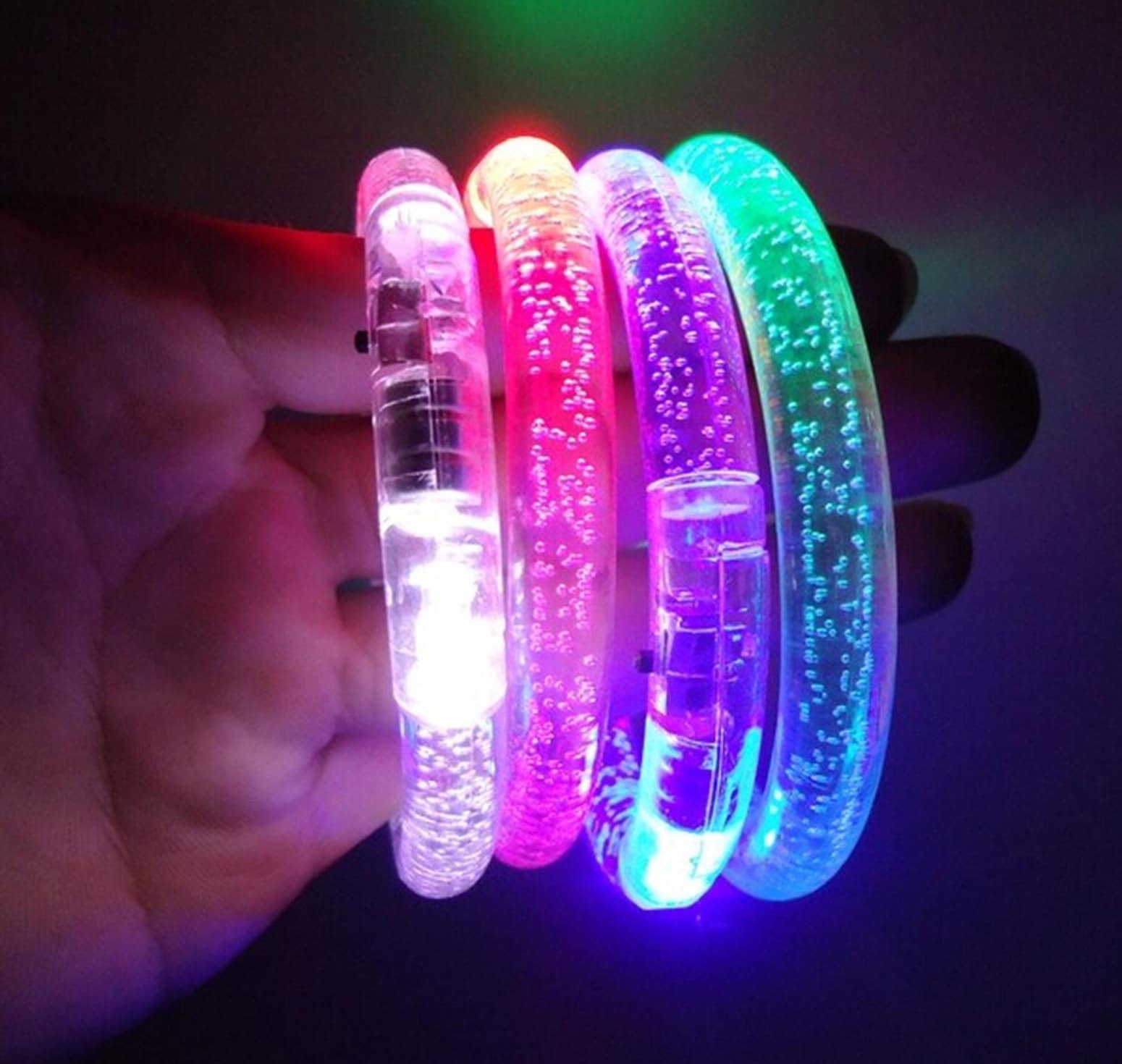 Eras tour light up bracelets, also known as LED (Light Emitting Diode) bracelets, have surged in popularity across various