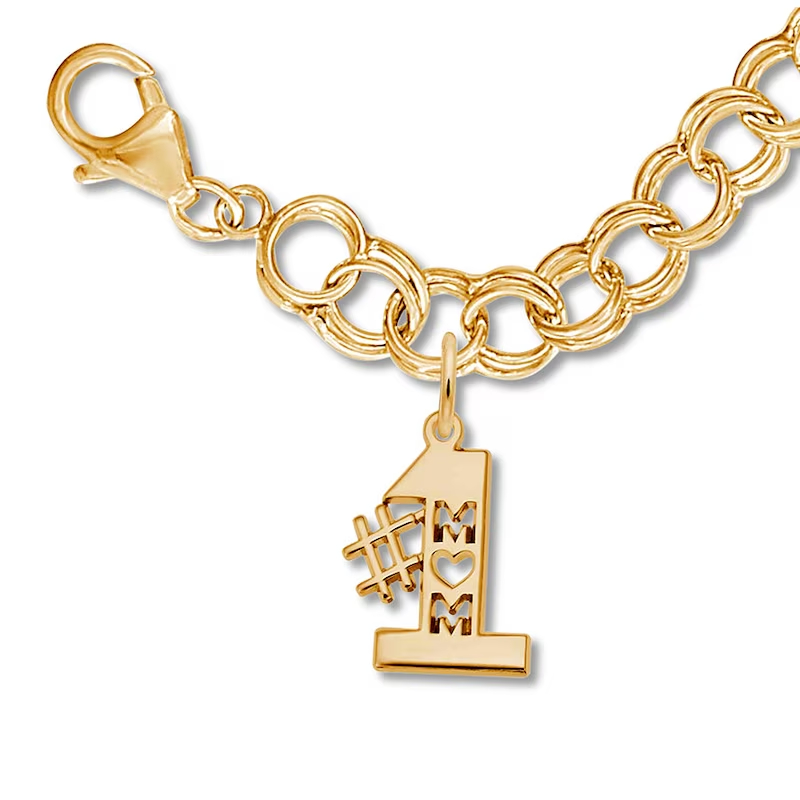 14k gold charms for bracelets, when it comes to styling a 14k gold bracelet with pendants, there are endless possibilities to create