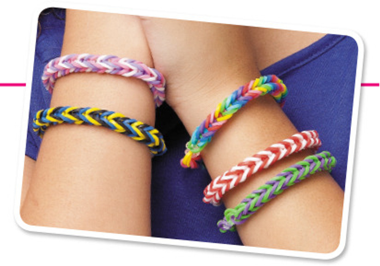 Rubber band bracelets can be a fun and creative way to accessorize your outfits. Whether you're aiming for a casual