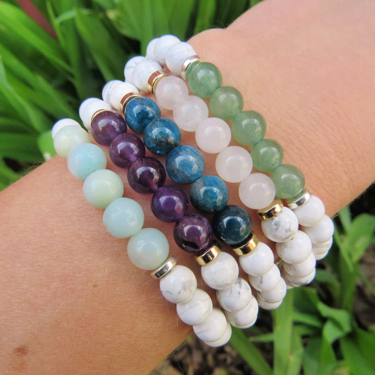 Stone bead bracelets have become popular accessories that not only add a touch of style to an outfit but also carry symbolic meanings