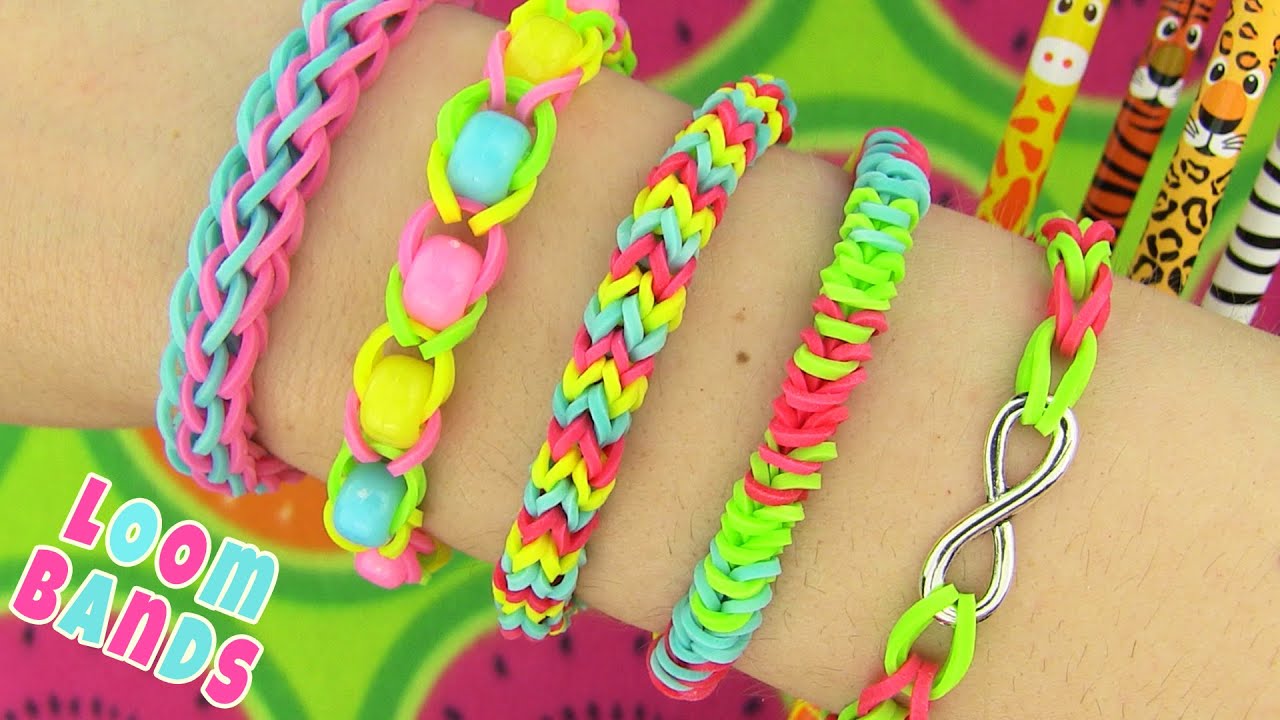 Rubber band bracelets can be a fun and creative way to accessorize your outfits. Whether you're aiming for a casual