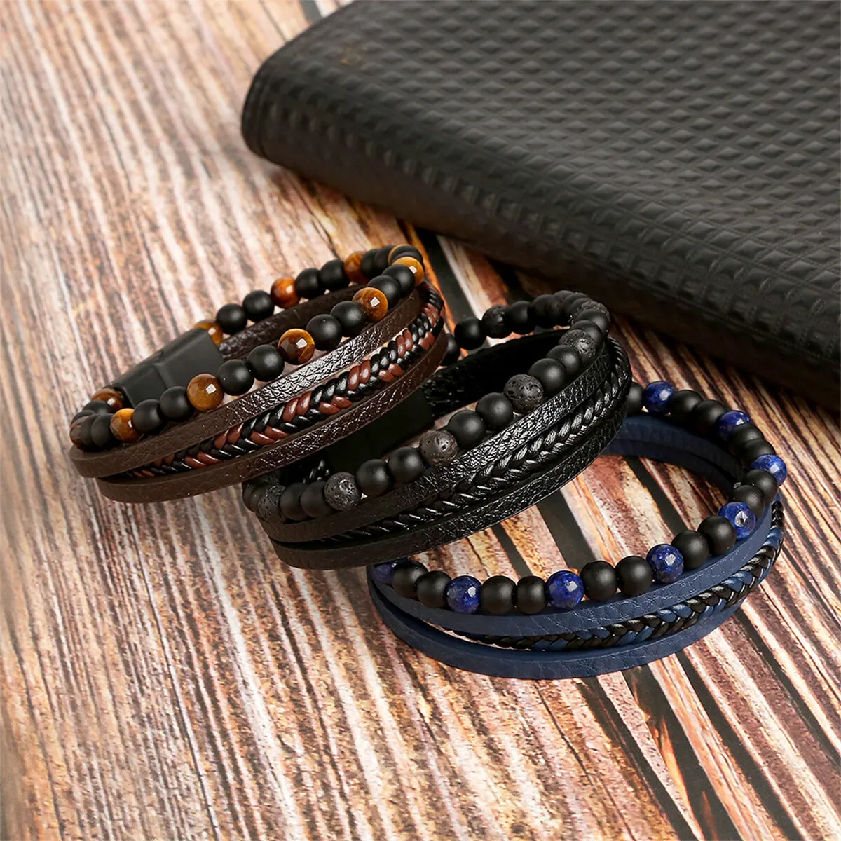 Men's leather bracelets, accessories play a pivotal role in defining and refining one's personal style. Among these accessories