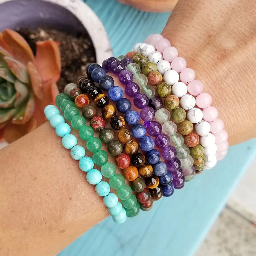 Stone bead bracelets have become popular accessories that not only add a touch of style to an outfit but also carry symbolic meanings