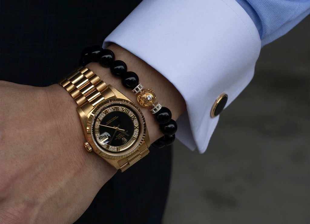 How to wear bracelet with watch?