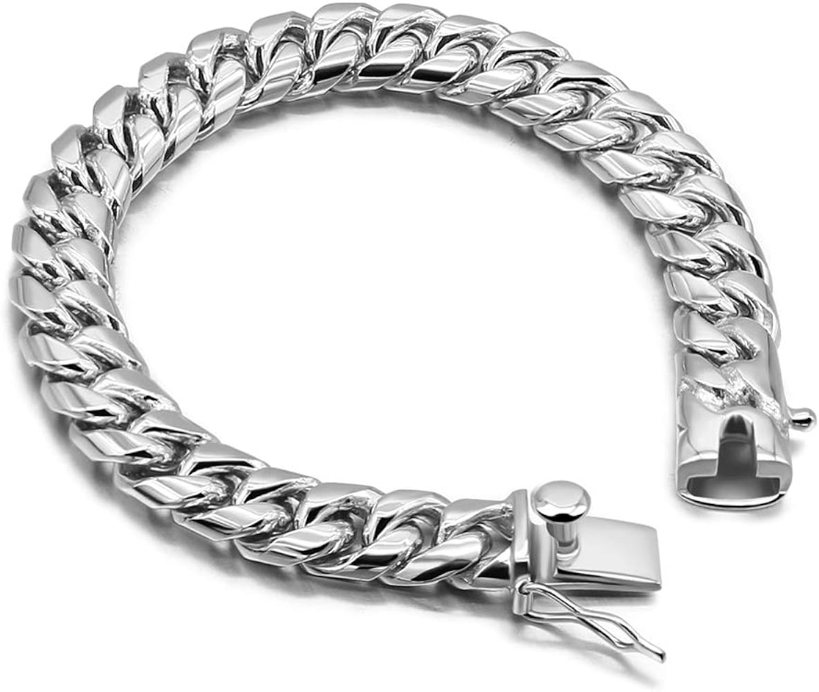 Mens bracelet silver