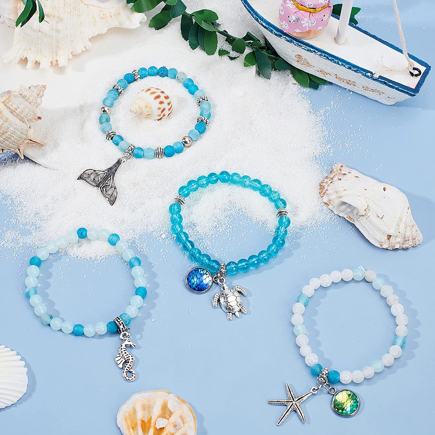 Ocean bracelets capture the mystique and serenity of the sea, serving as stylish reminders of its beauty and power. With