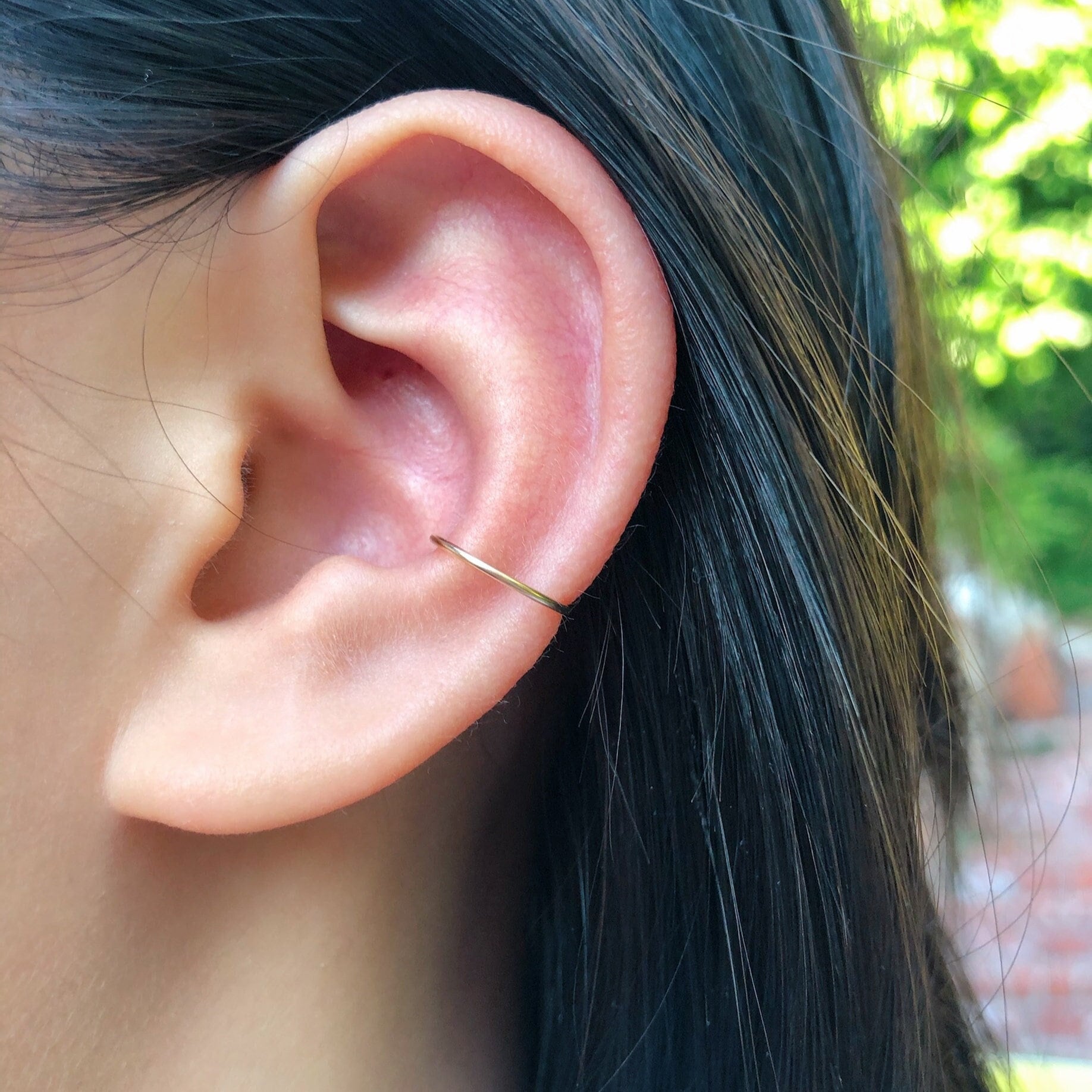 Conch piercing