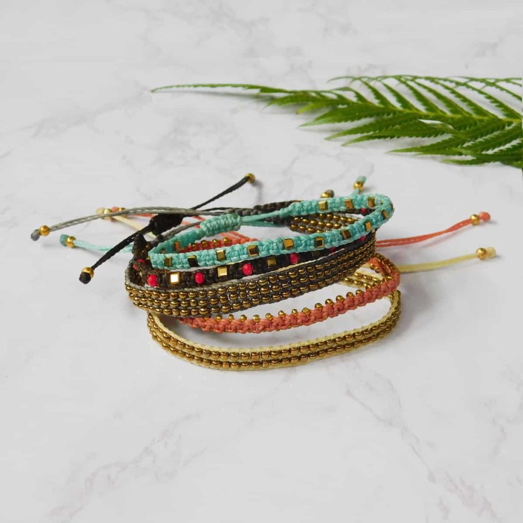 beaded friendship bracelets