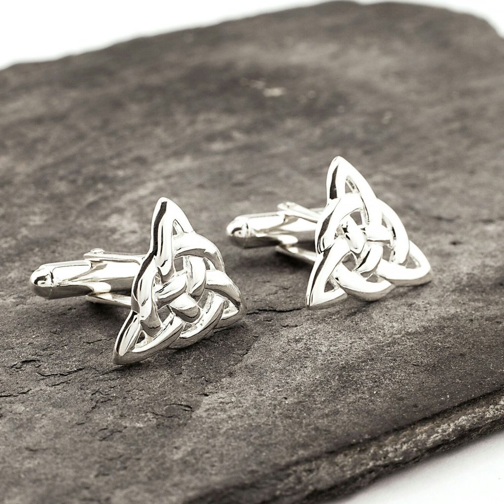 silver cufflinks