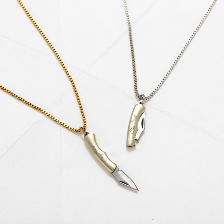 Knife necklace