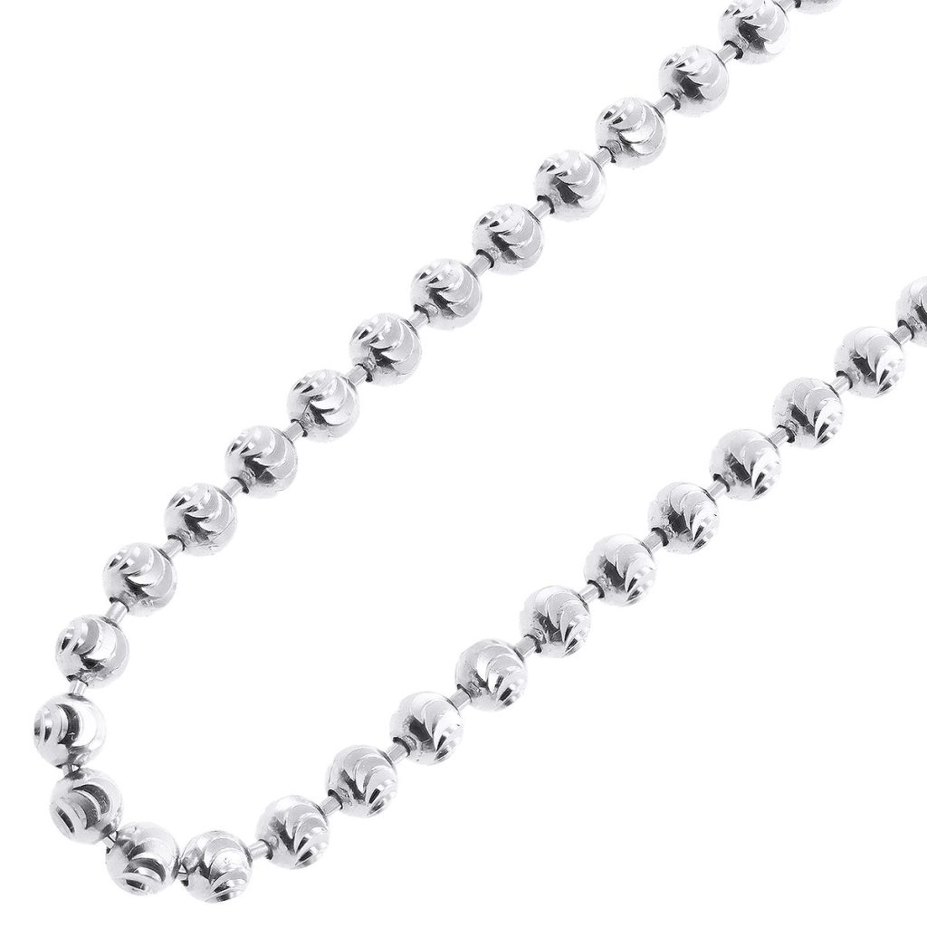 white gold chain men