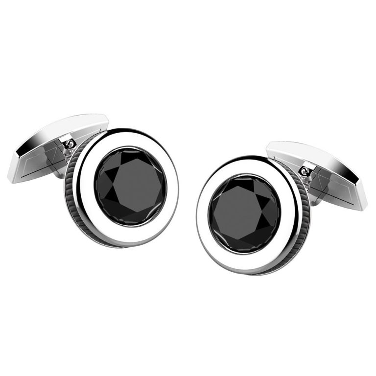 silver cufflinks