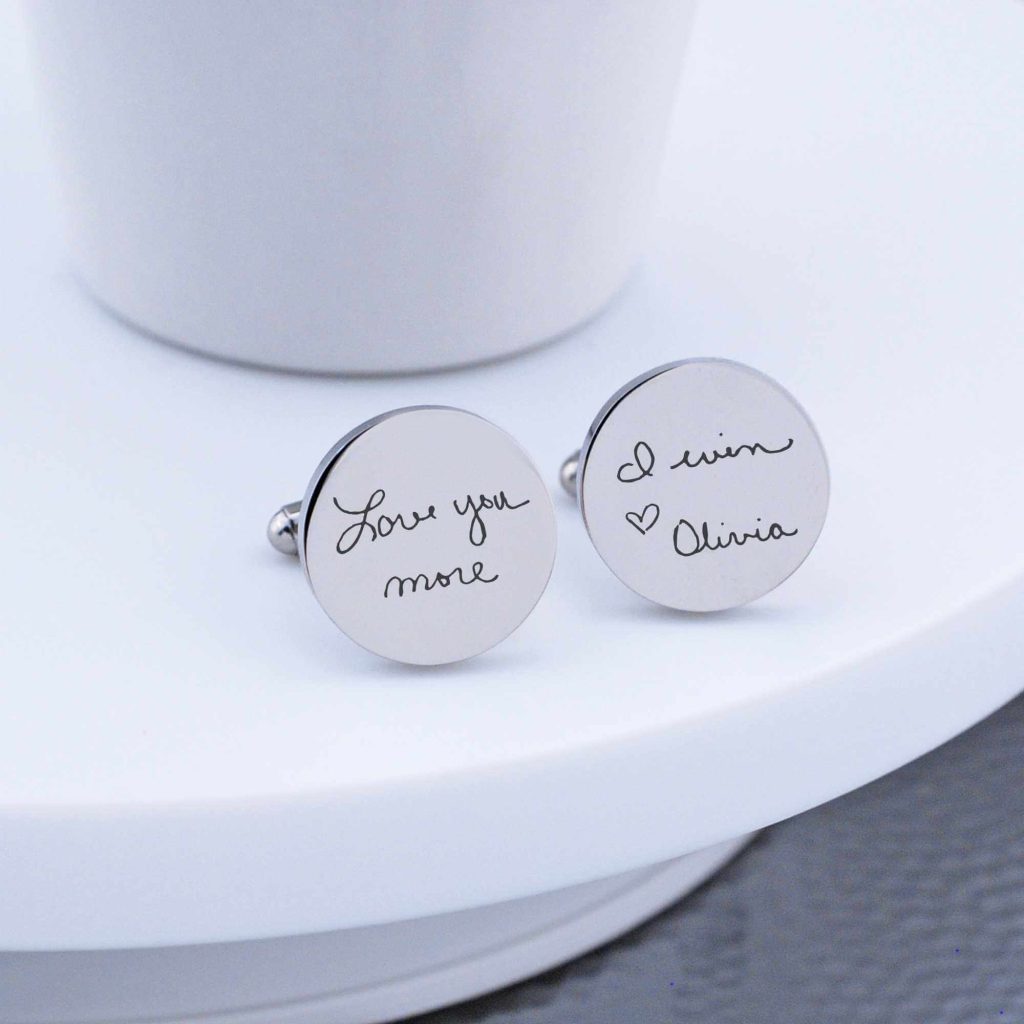 custom cufflinks for groom