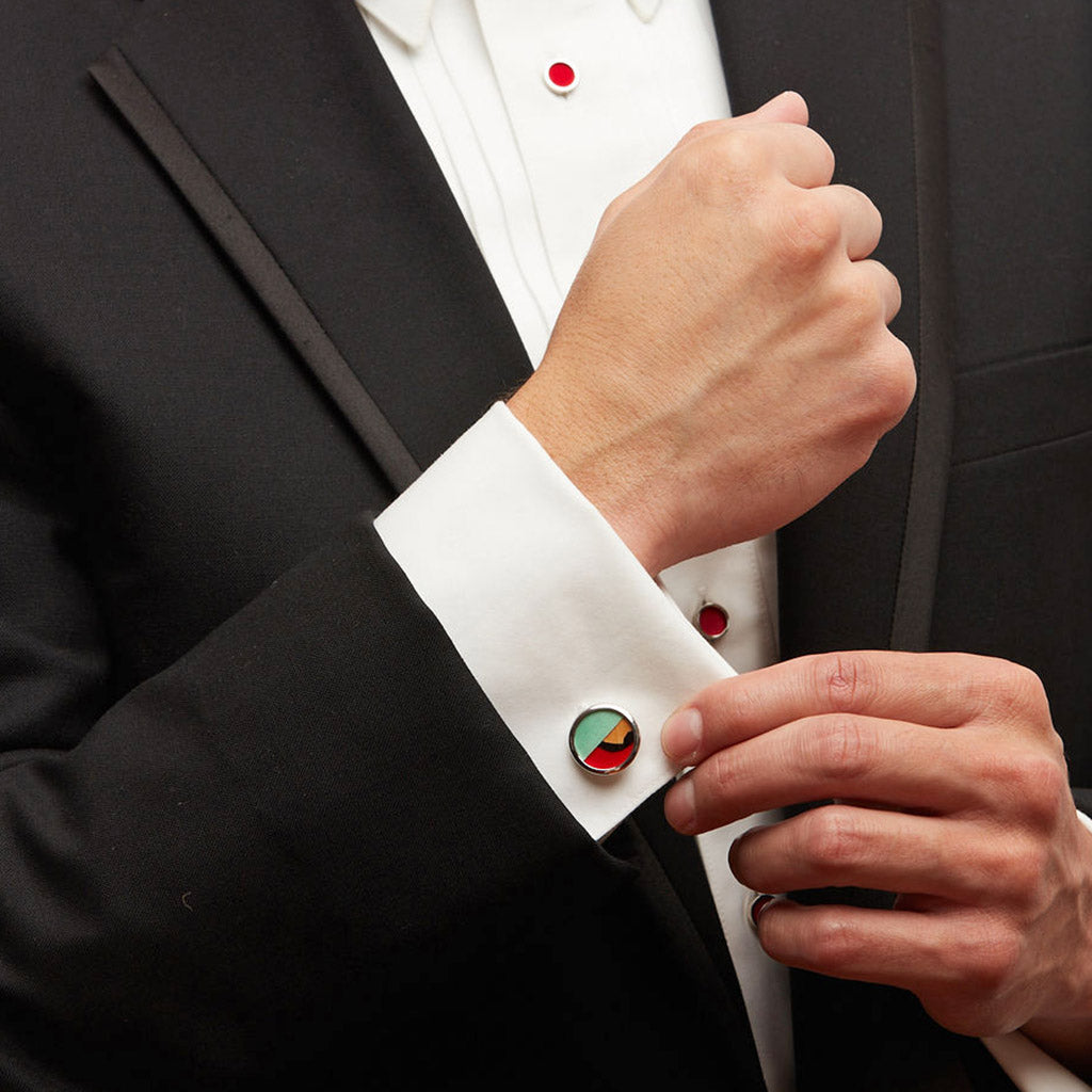 ways to wear cufflinks