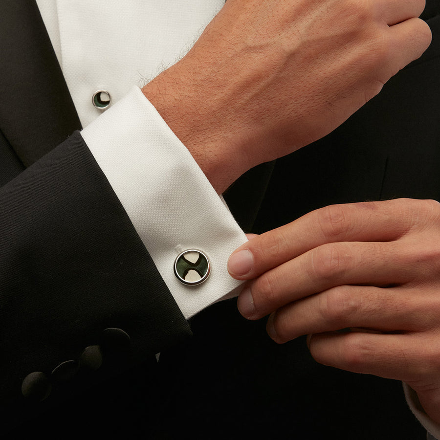 ways to wear cufflinks