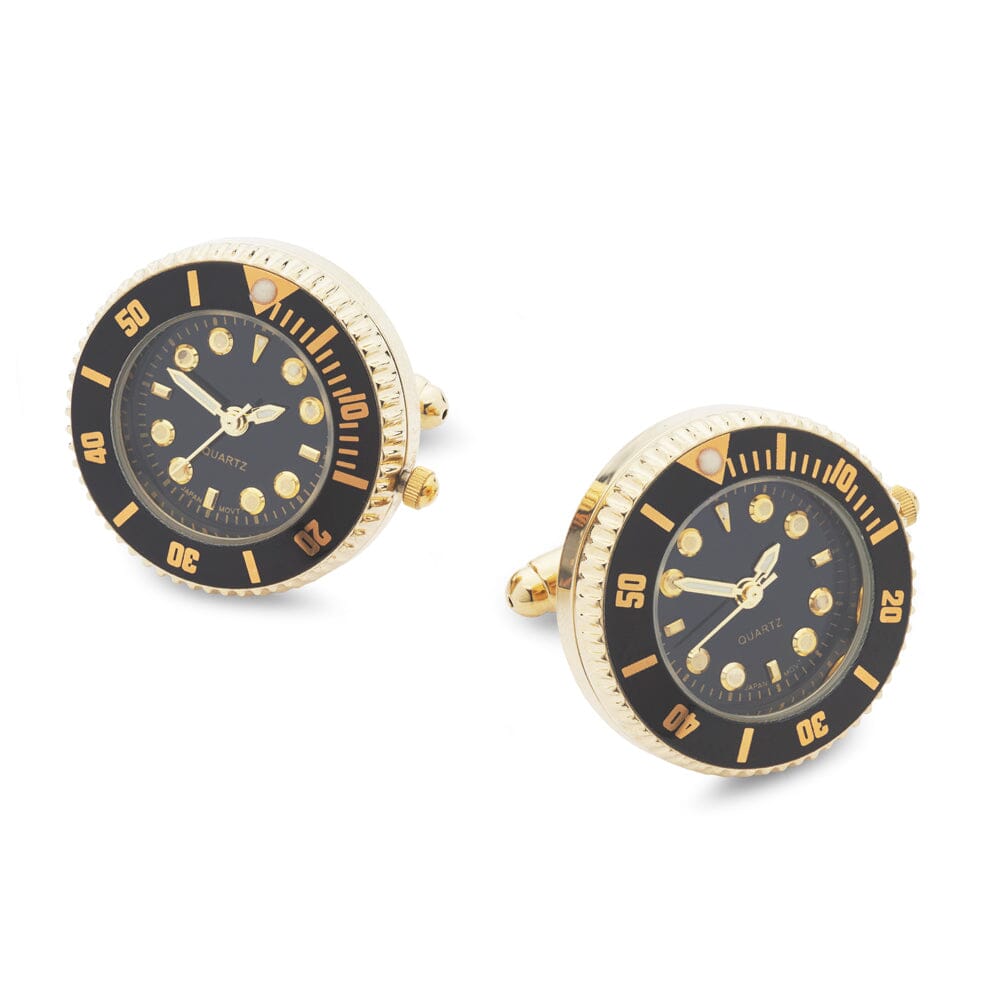 Watch cufflinks