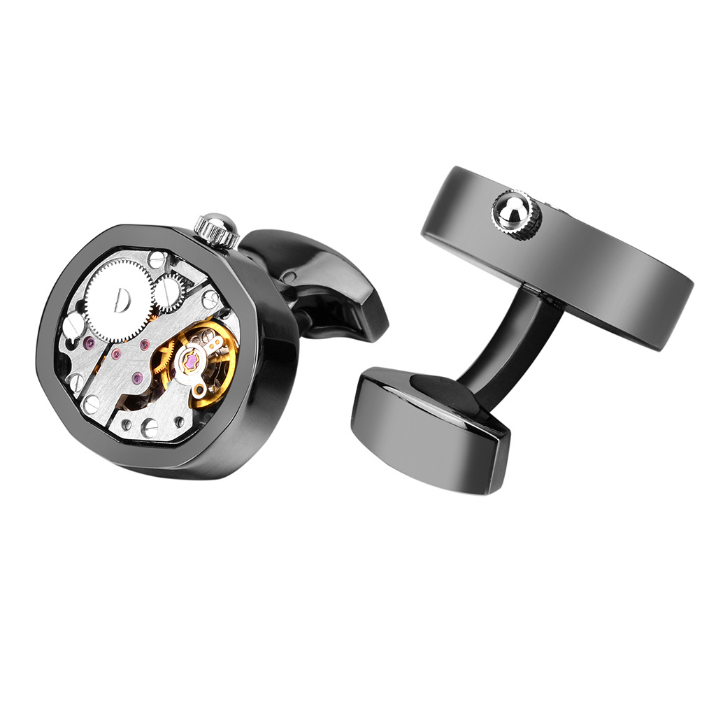 Watch cufflinks