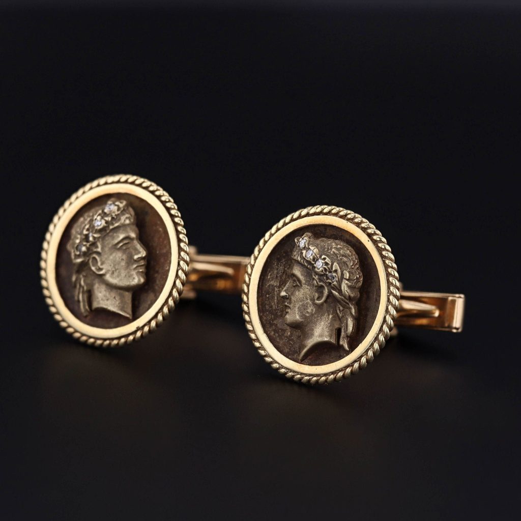 Antique cufflinks