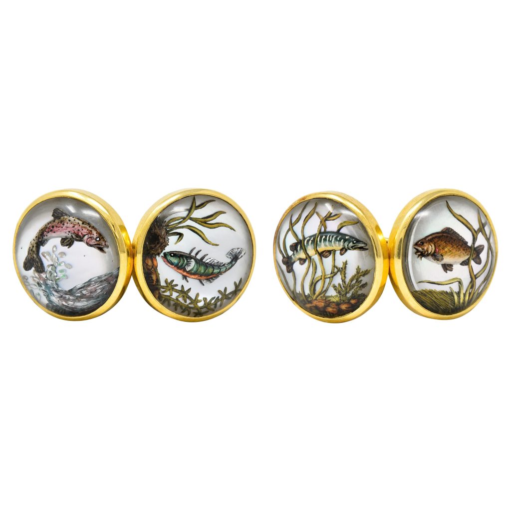 Antique cufflinks