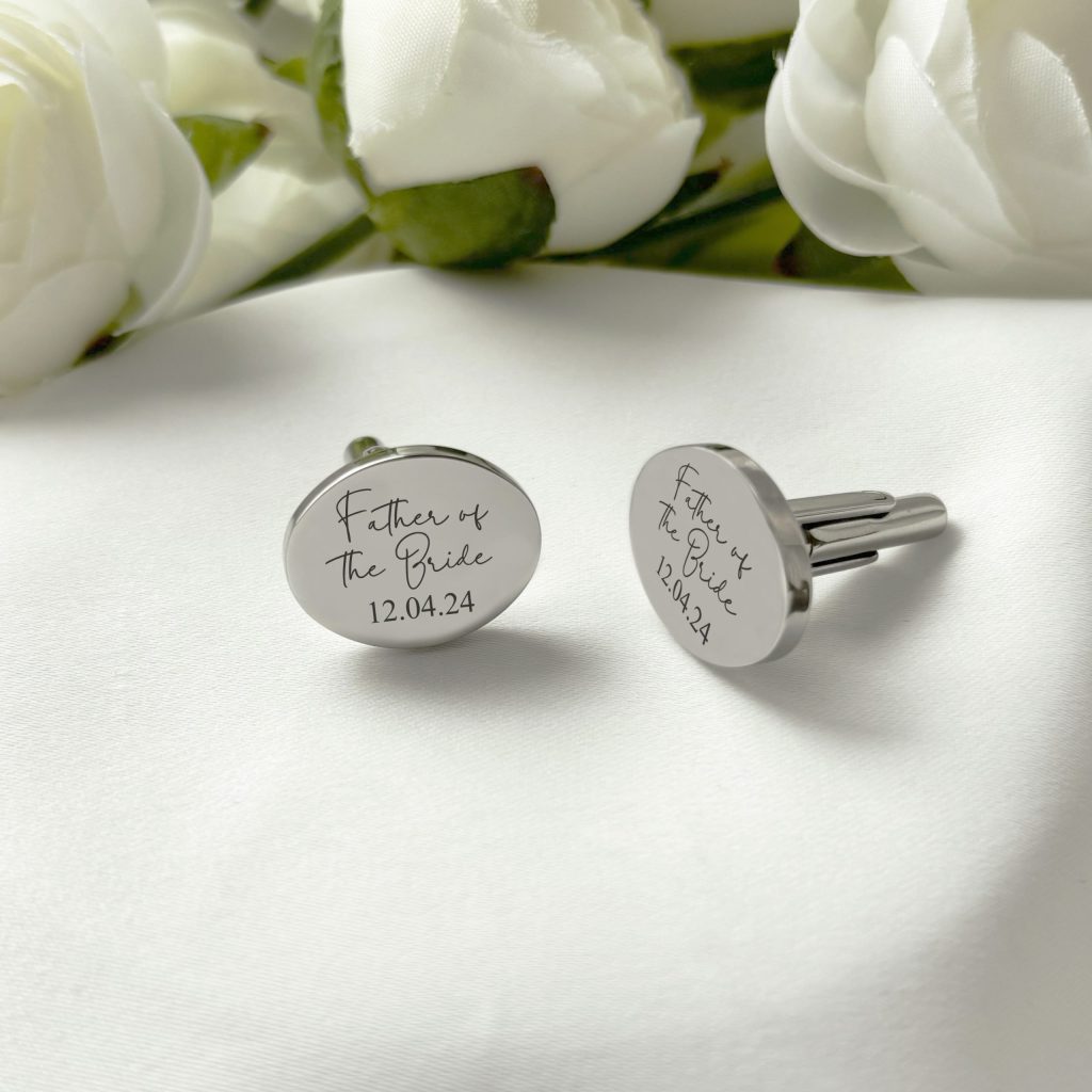 Father of the bride cufflinks