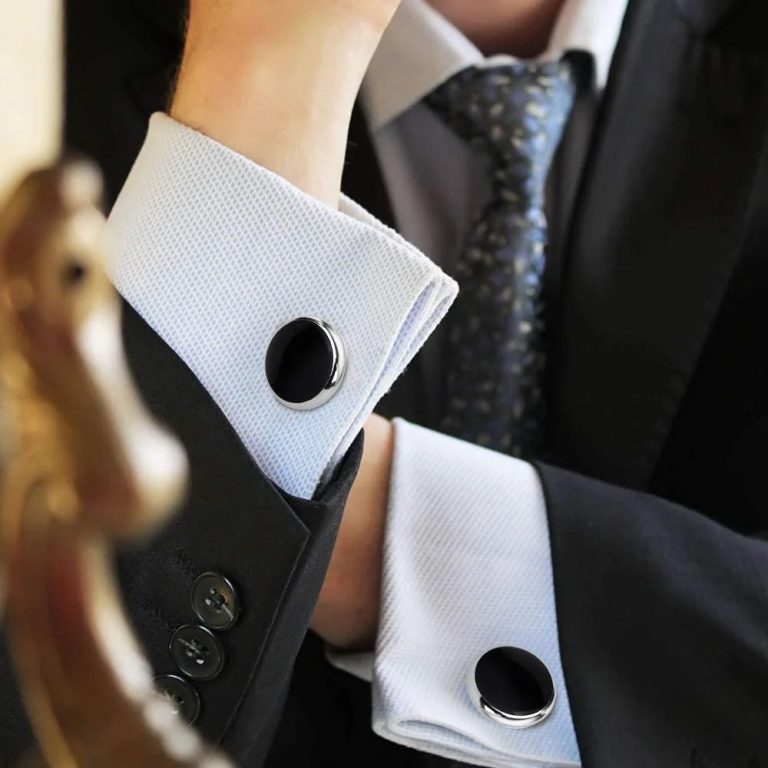 wearing cufflinks with regular shirt