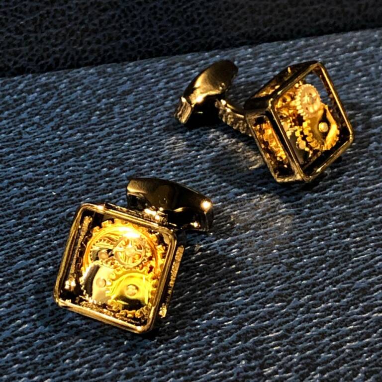 you wear cufflinks