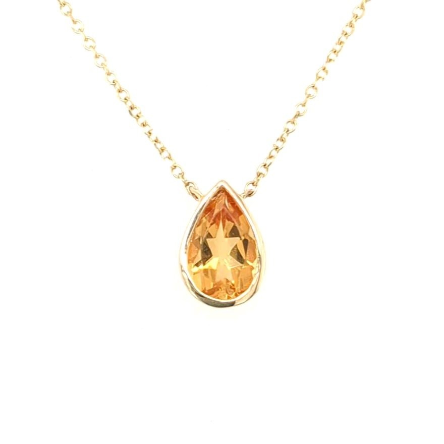 Citrine necklace