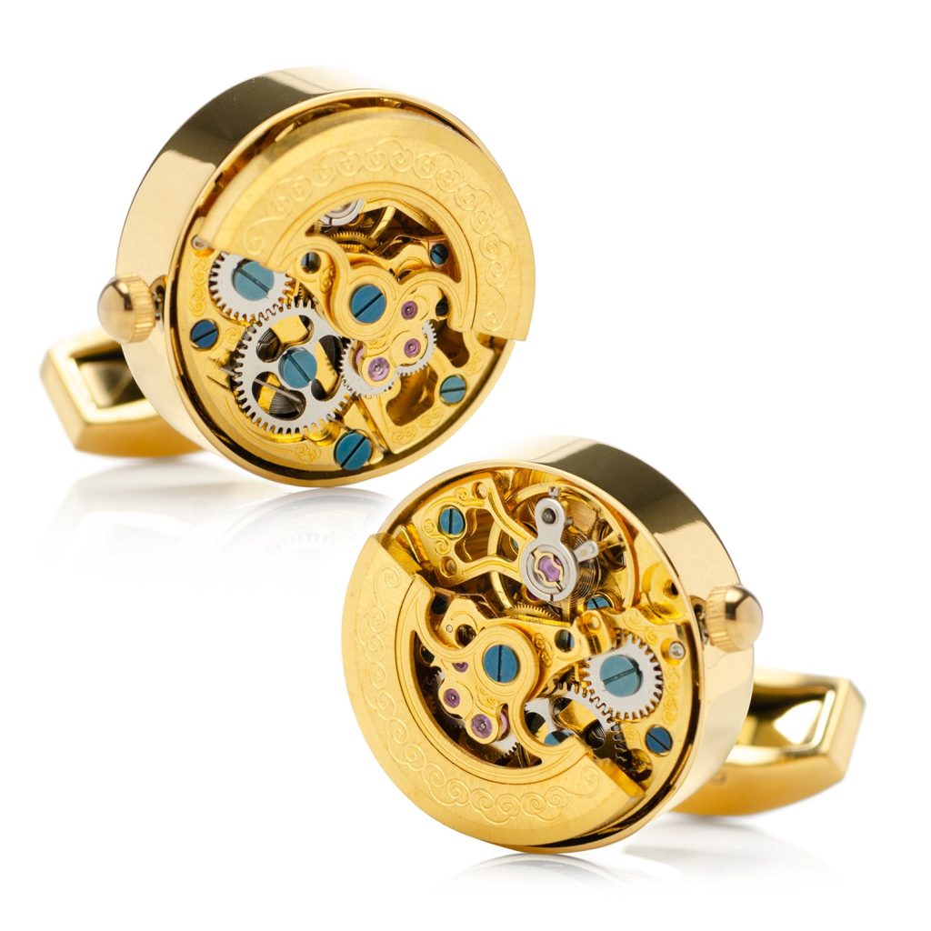 Watch cufflinks