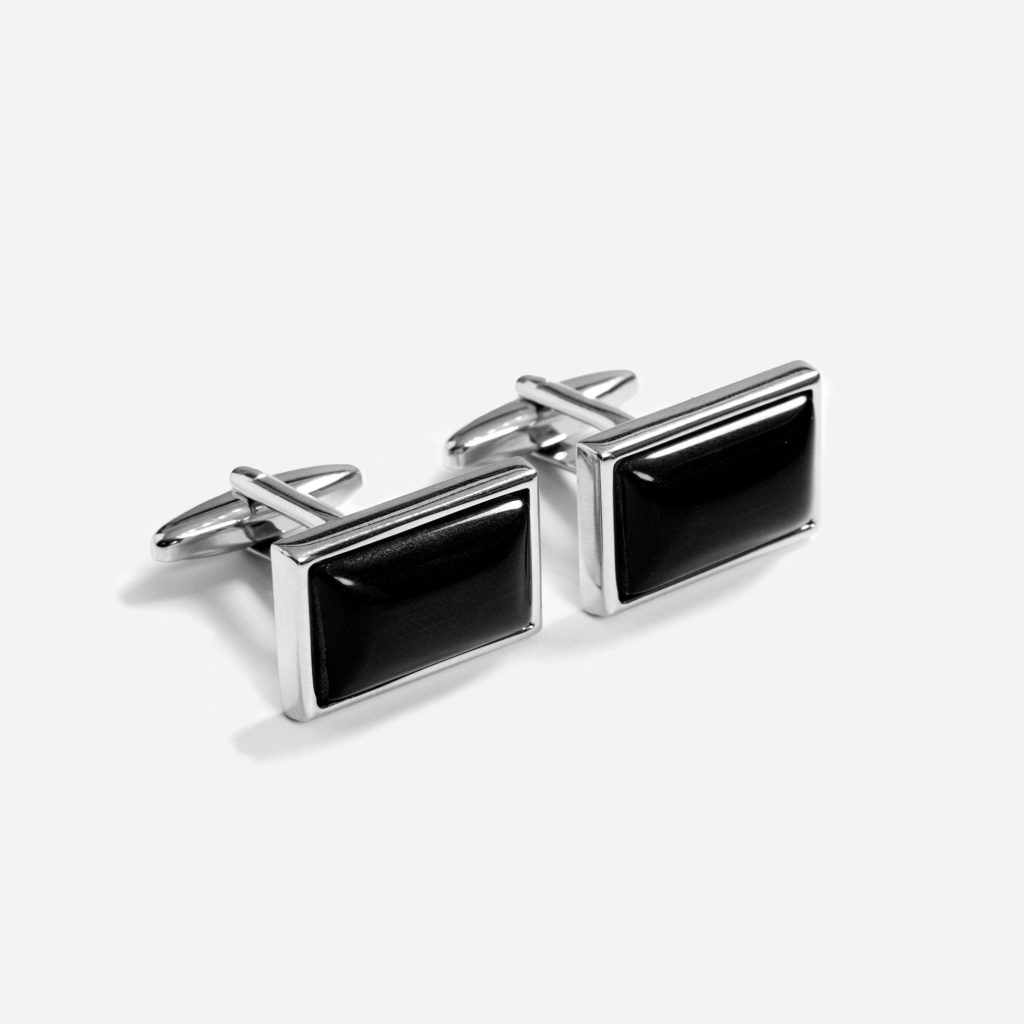 Onyx cufflinks