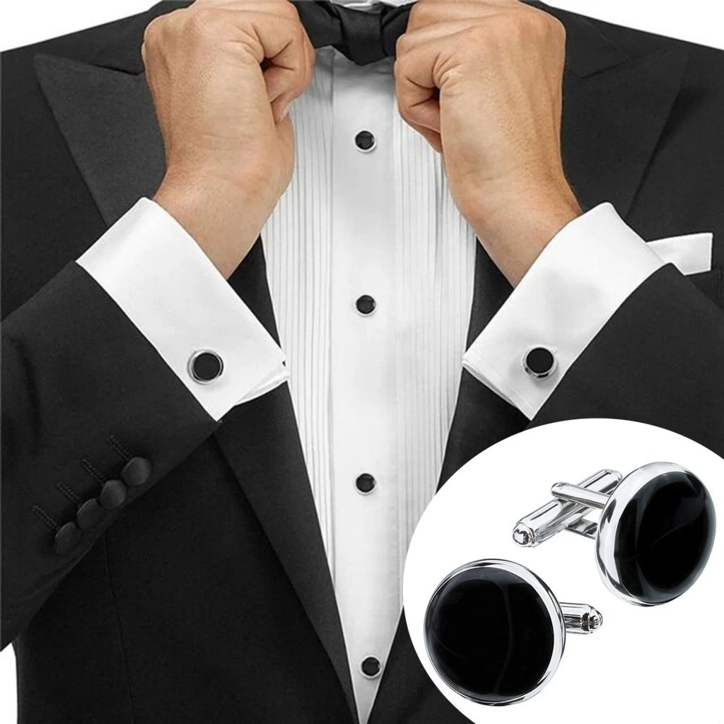 Cufflinks for tuxedo