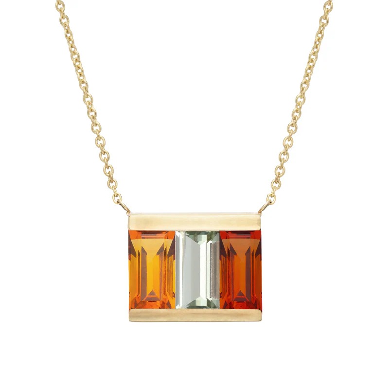 Citrine necklace