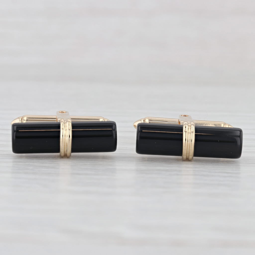 Onyx cufflinks