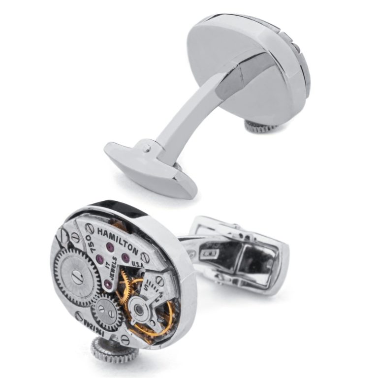 Watch cufflinks