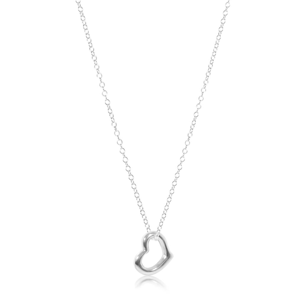 silver charm necklace