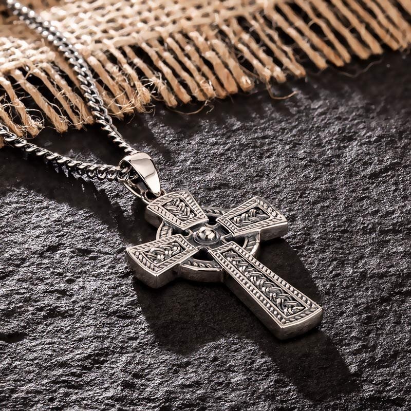 mens cross pendant