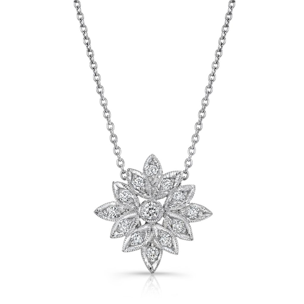 snowflake necklace