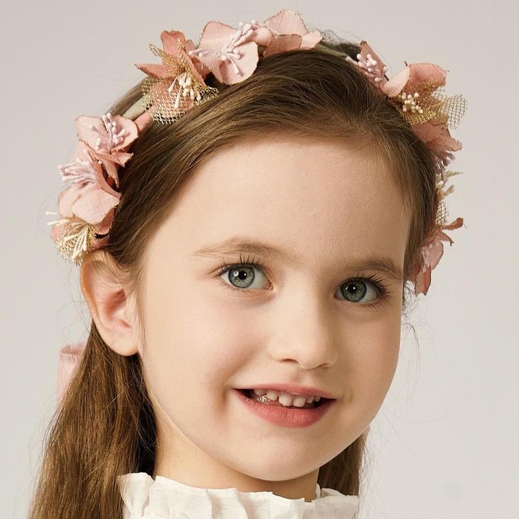 flower girl headpiece