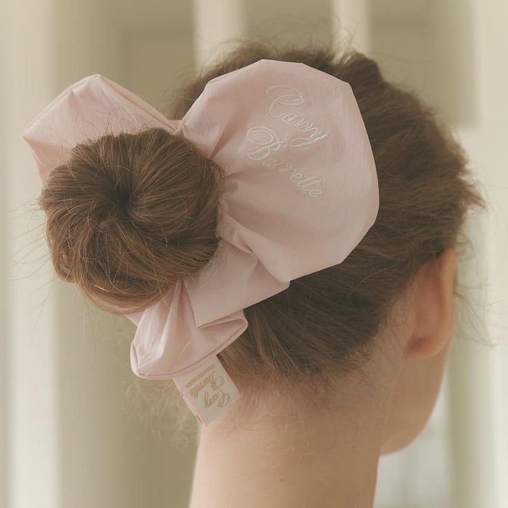 pink scrunchie