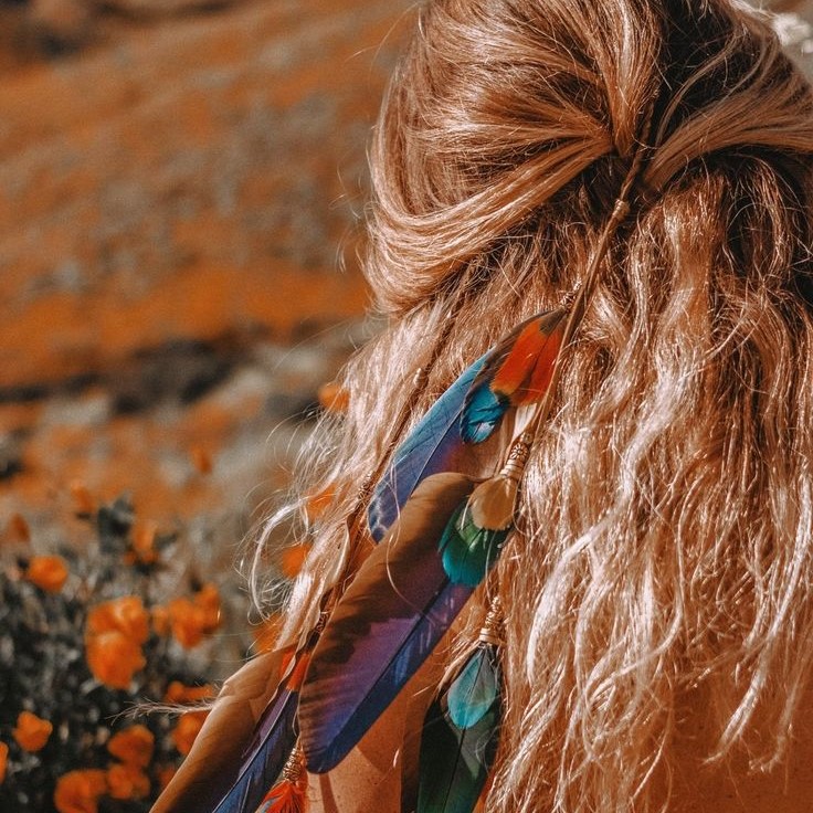 native american hair ties